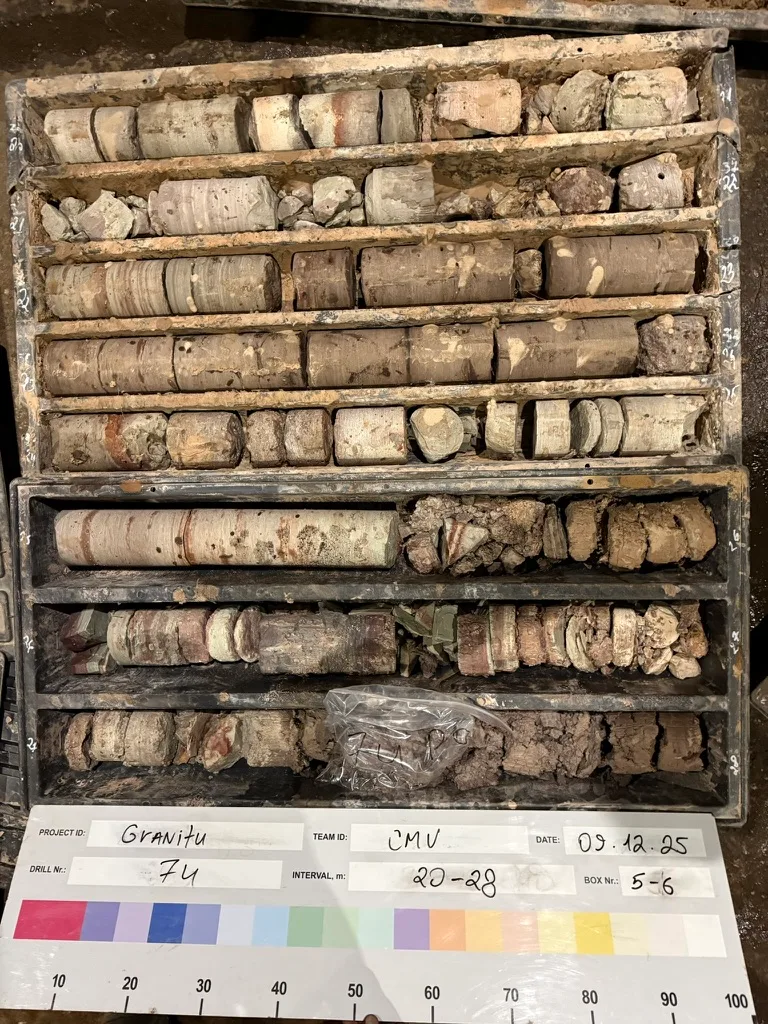 Core samples